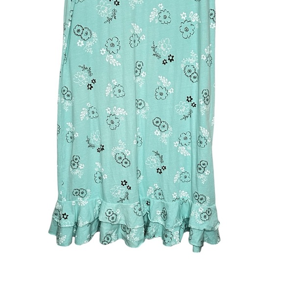 Fresh Produce V-Neck Floral Print Short Sleeve MIDI Dress Sz 20/22 - Picture 4 of 13